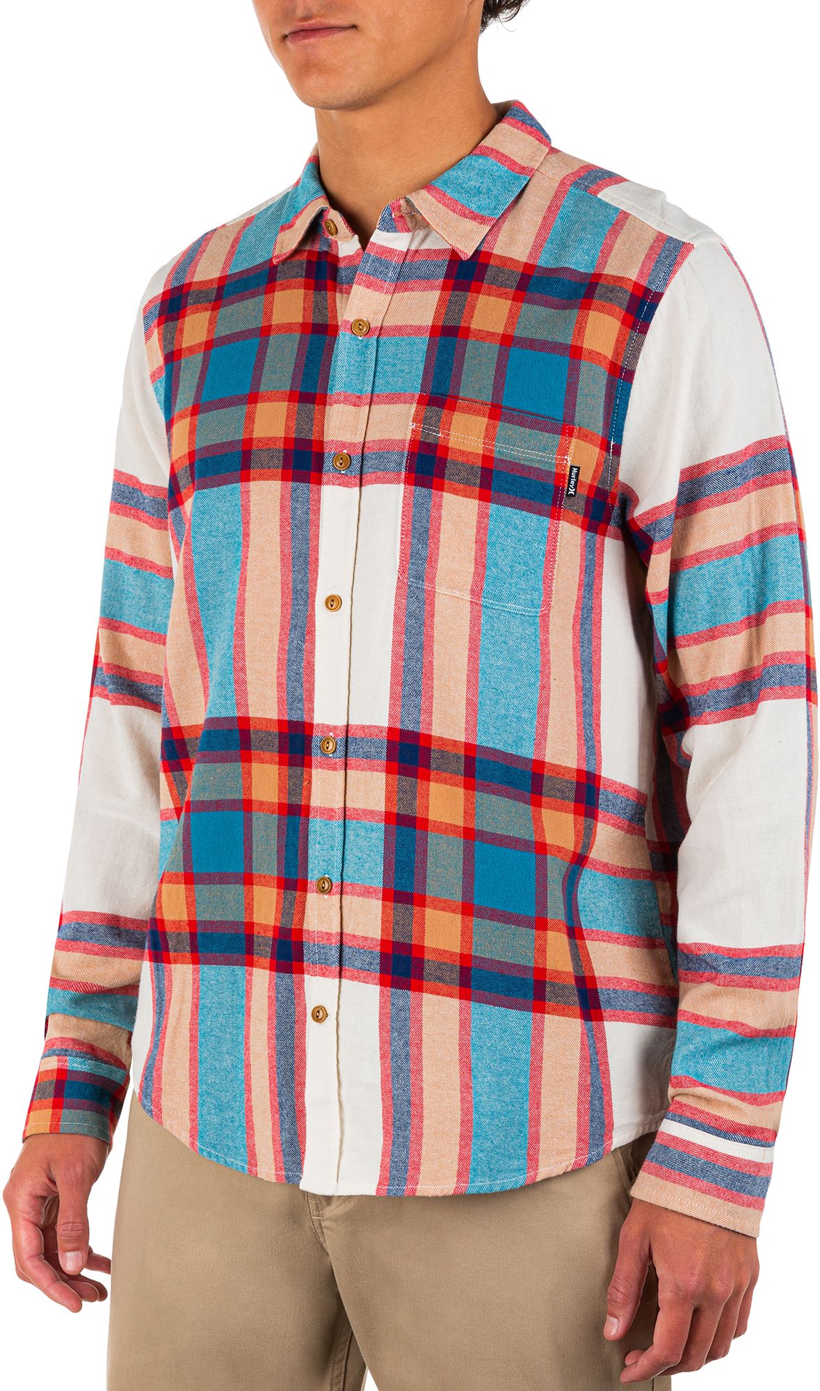 Hurley Men's Portland Flannel Long Sleeve Shirt product image