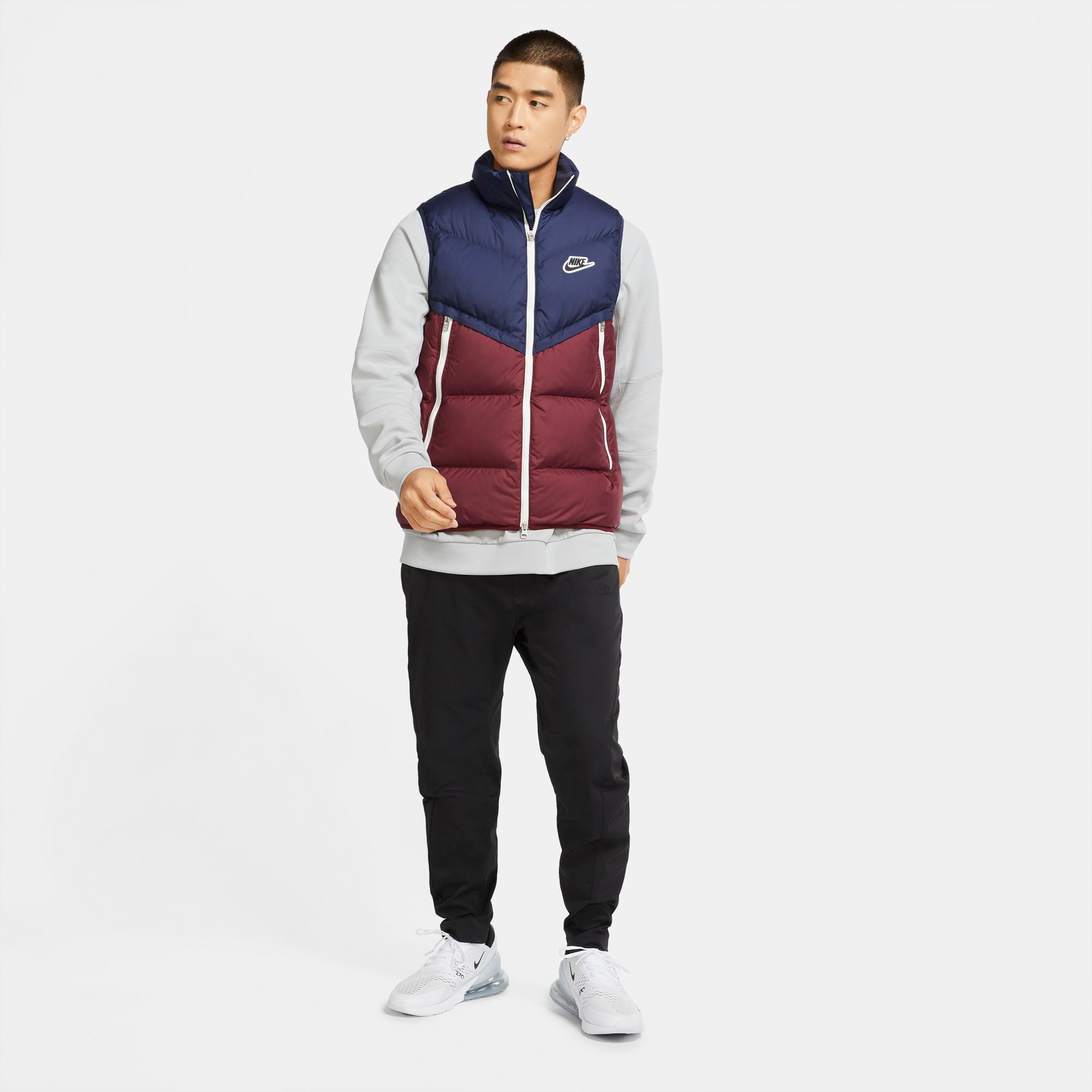 nike sportswear windrunner down fill vest