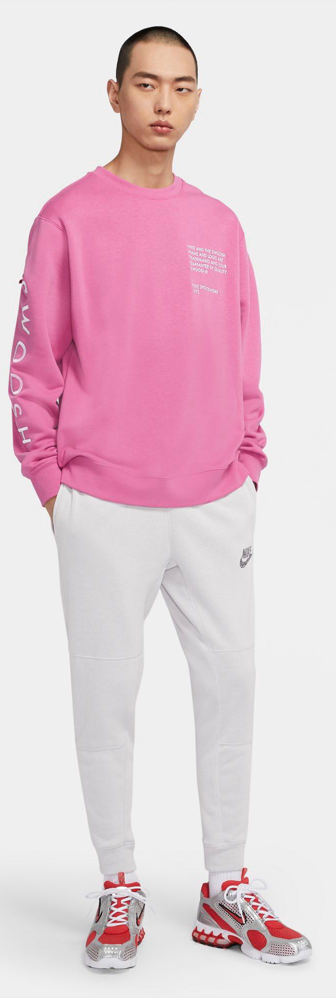 nike club french terry joggers