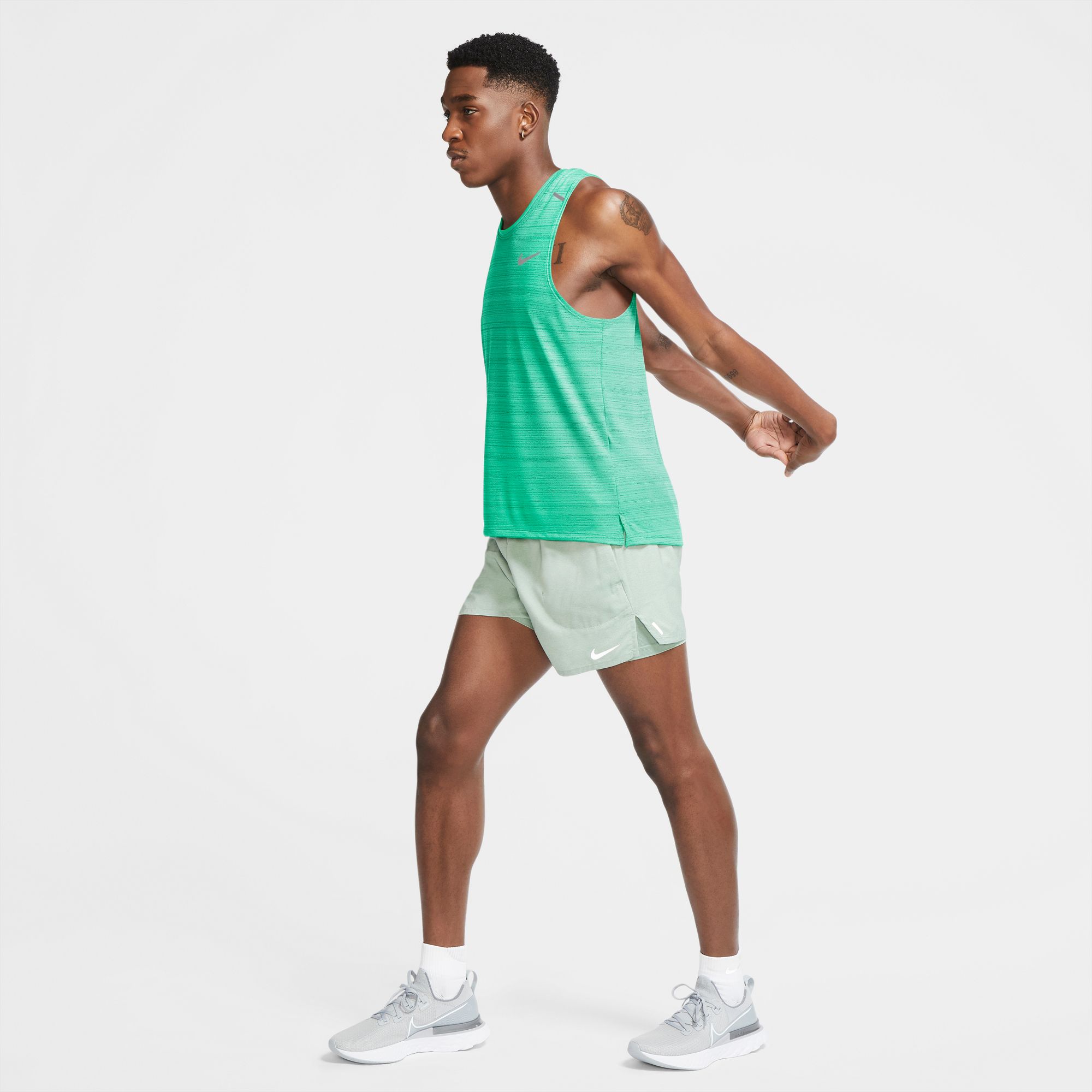 nike miler men's running tank