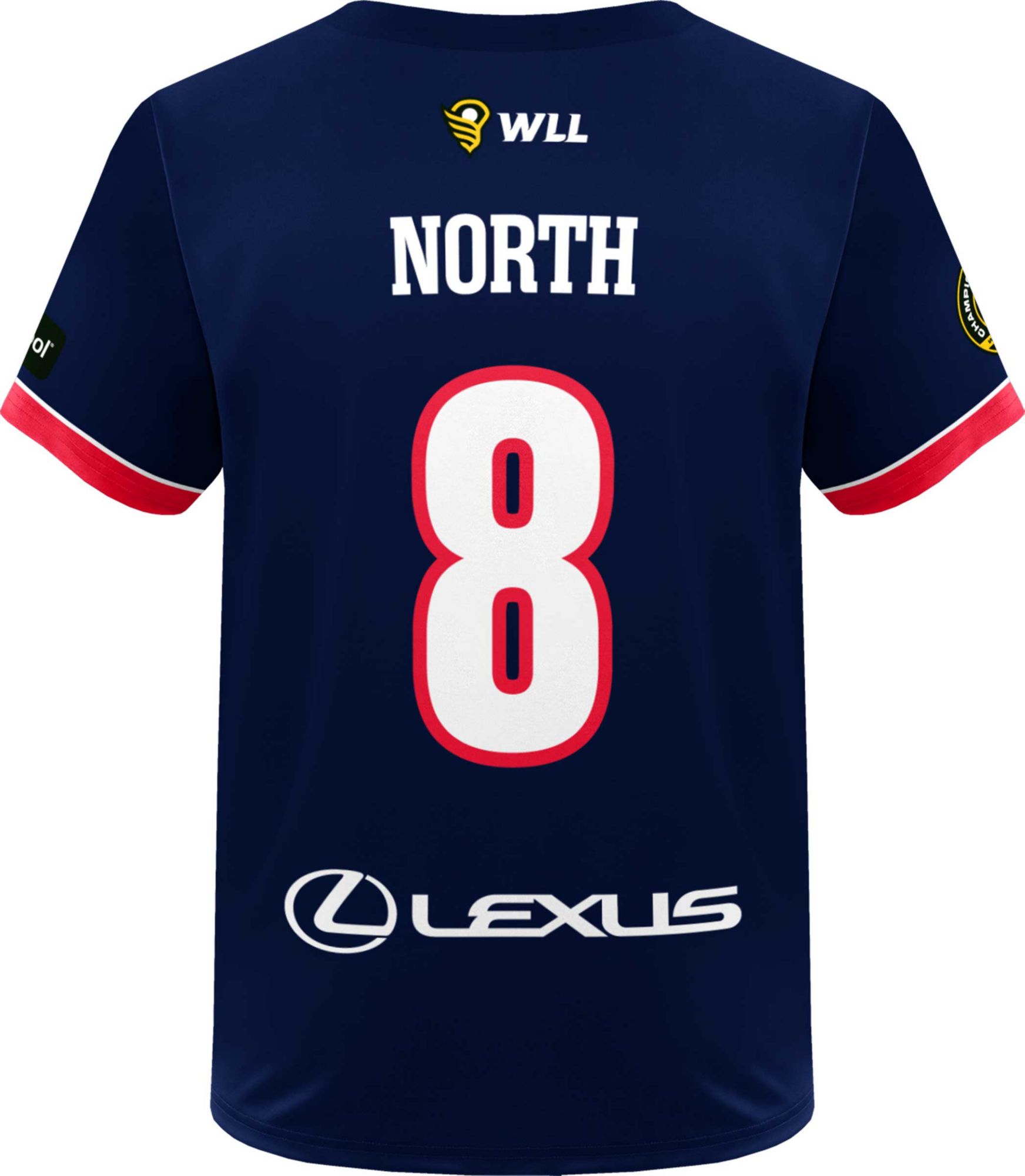 Champion Men's Boston Guard Charlotte North #8 Maroon Replica Jersey product image