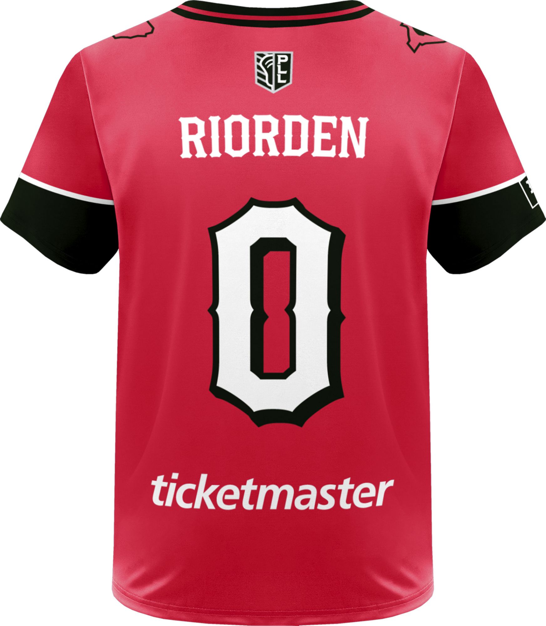 Champion Adult Carolina Chaos Blaze Riorden #0 Red Replica Jersey product image