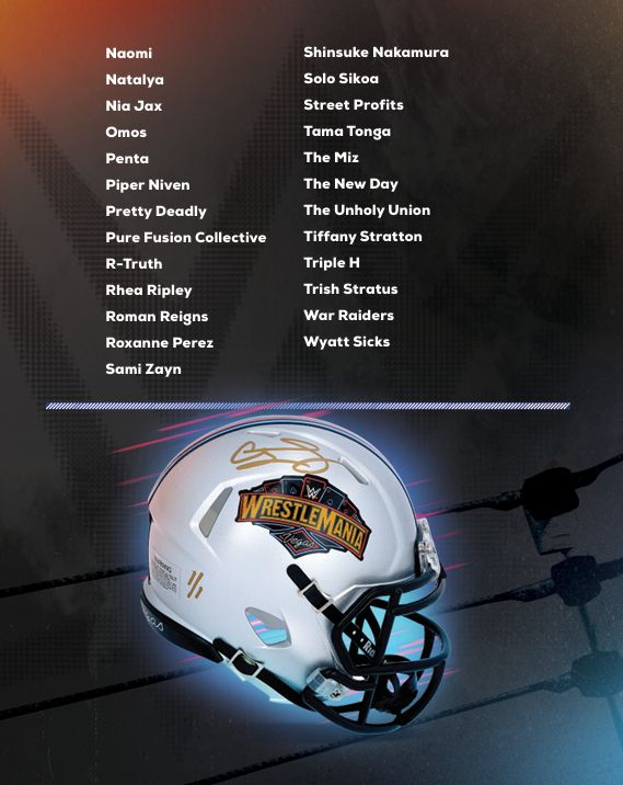 WWE 2025 Under Wraps Autographed Mini Helmet product image