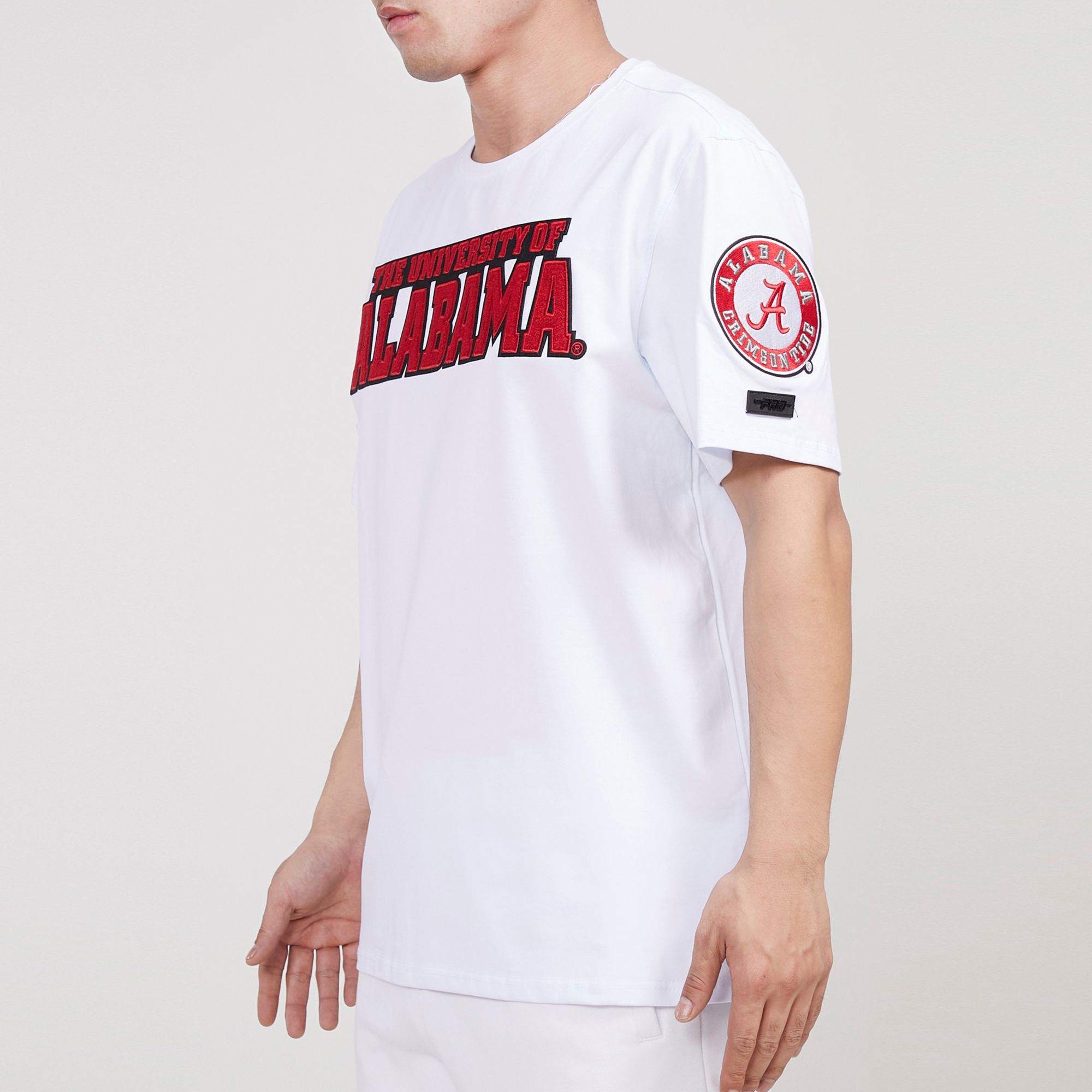 Pro Standard Men's Alabama Crimson Tide White Classic T-Shirt product image