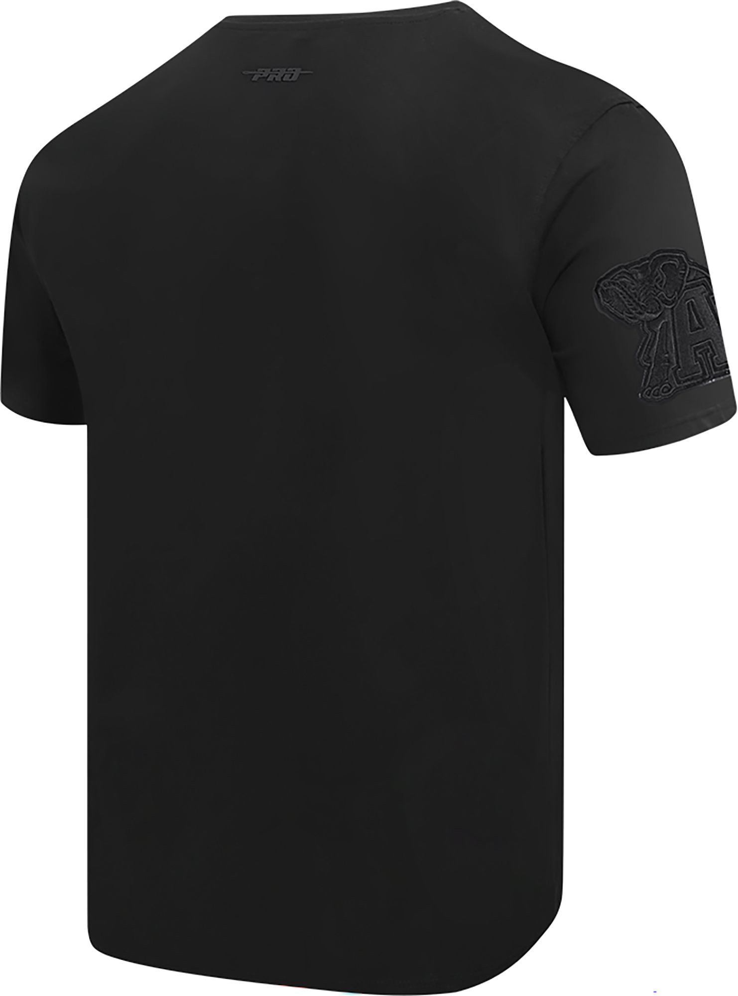 Pro Standard Men's Alabama Crimson Tide Black Triple Black Short Sleeve T-Shirt product image