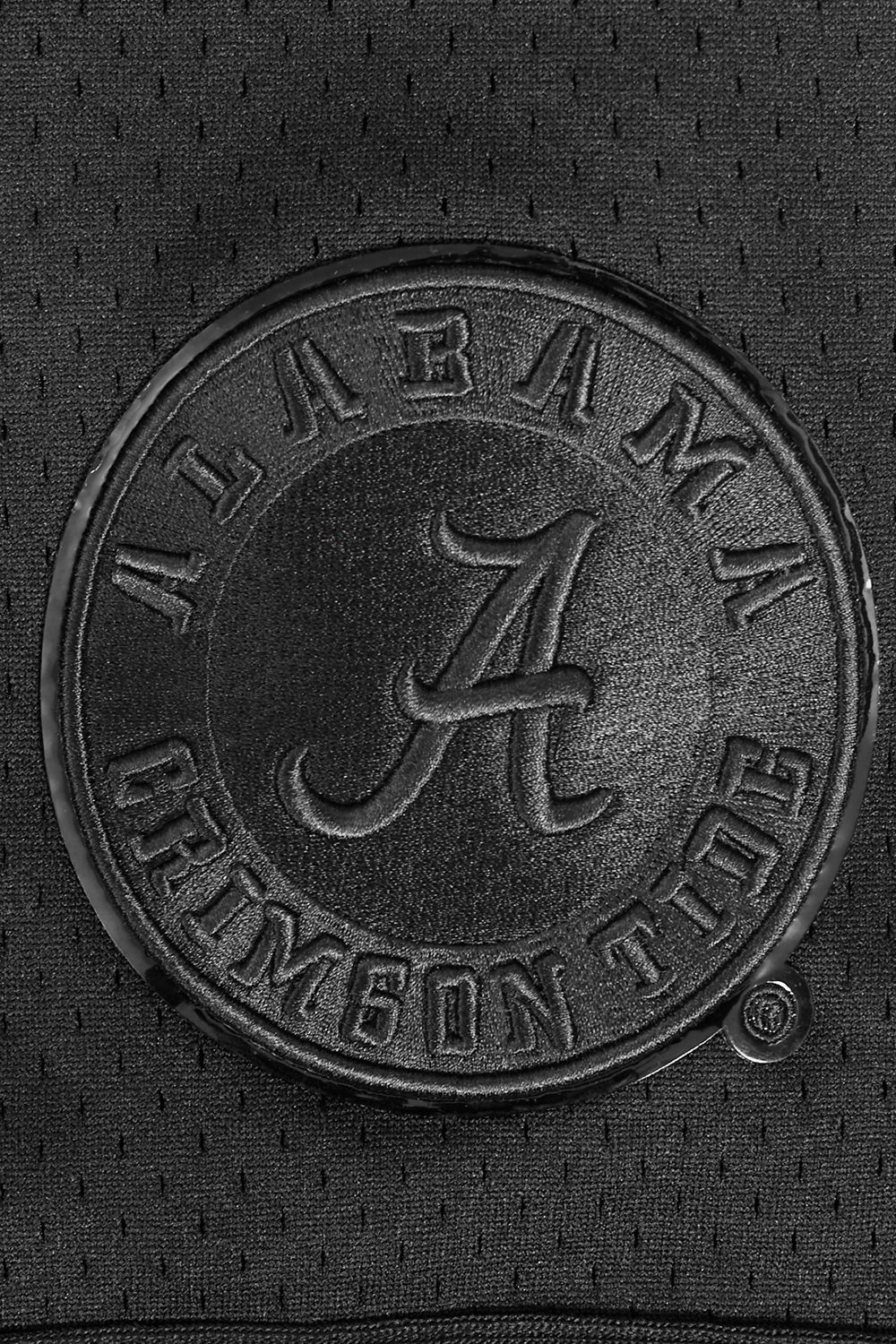 Pro Standard Men's Alabama Crimson Tide Black Triple Mesh Button-Down Shirt product image