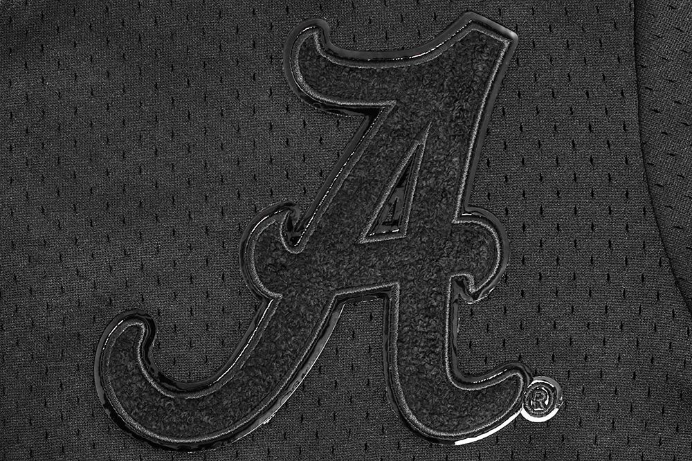 Pro Standard Men's Alabama Crimson Tide Black Triple Mesh Button-Down Shirt product image