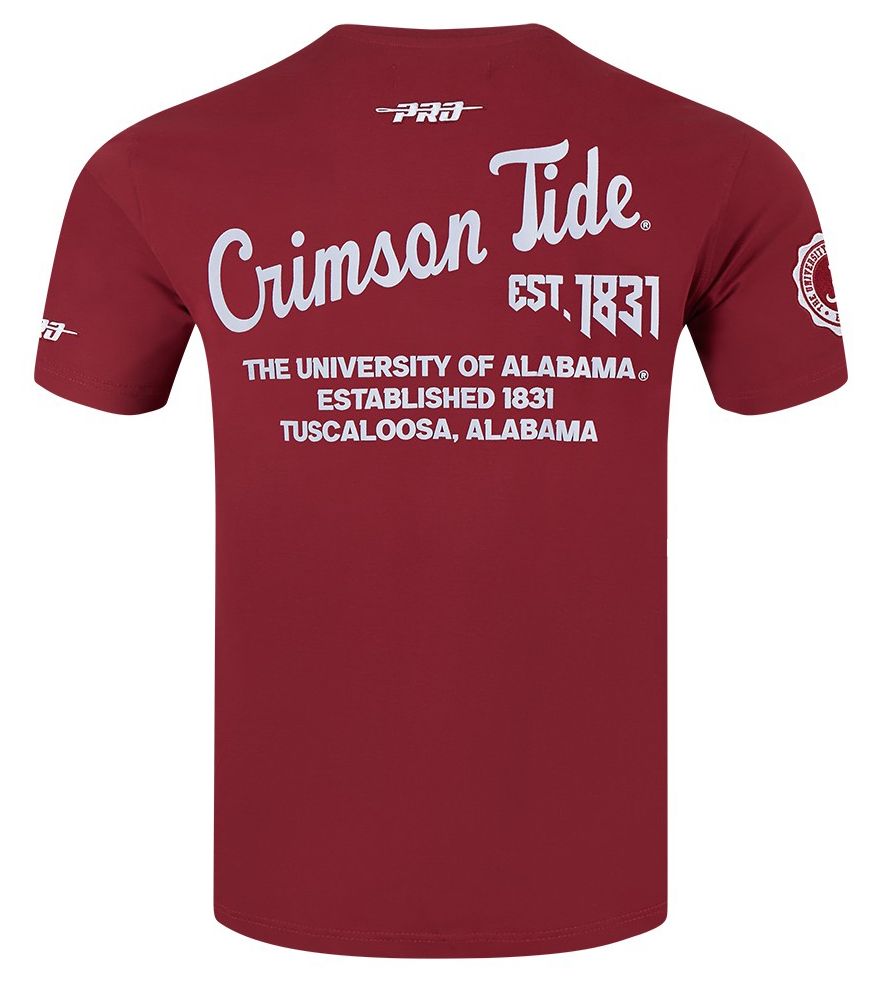 Pro Standard Men's Alabama Crimson Tide Red University Headliner T-Shirt product image