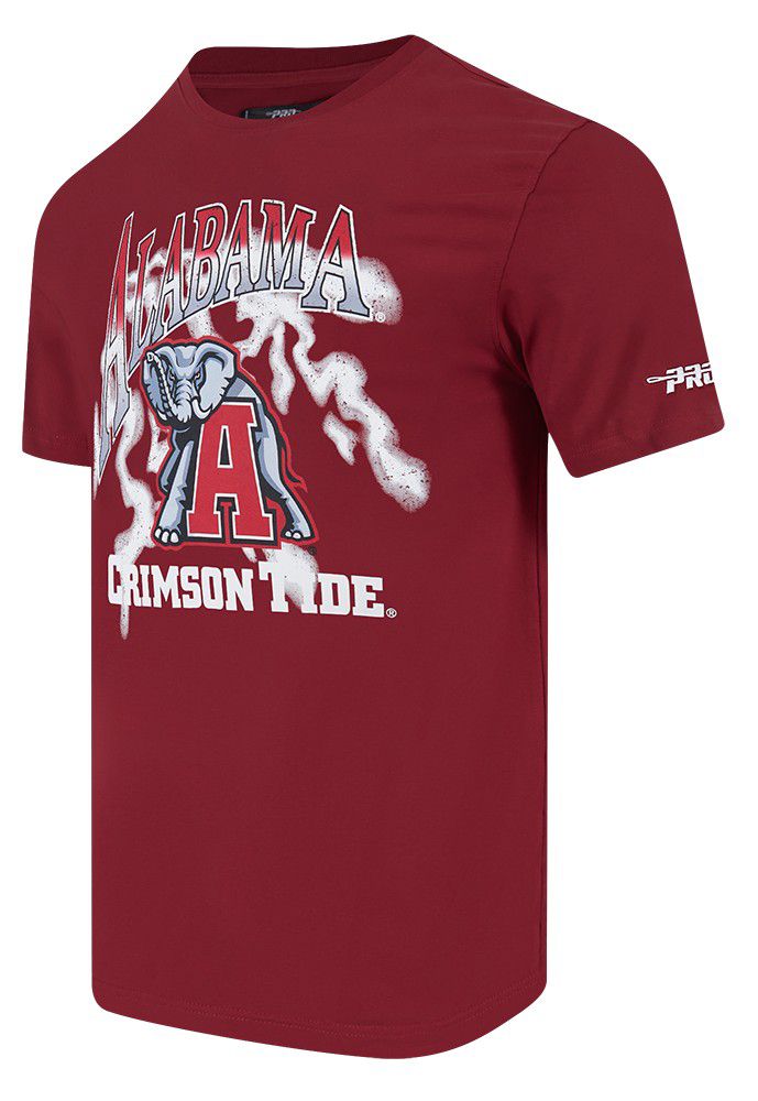 Pro Standard Men's Alabama Crimson Tide Red University Headliner T-Shirt product image