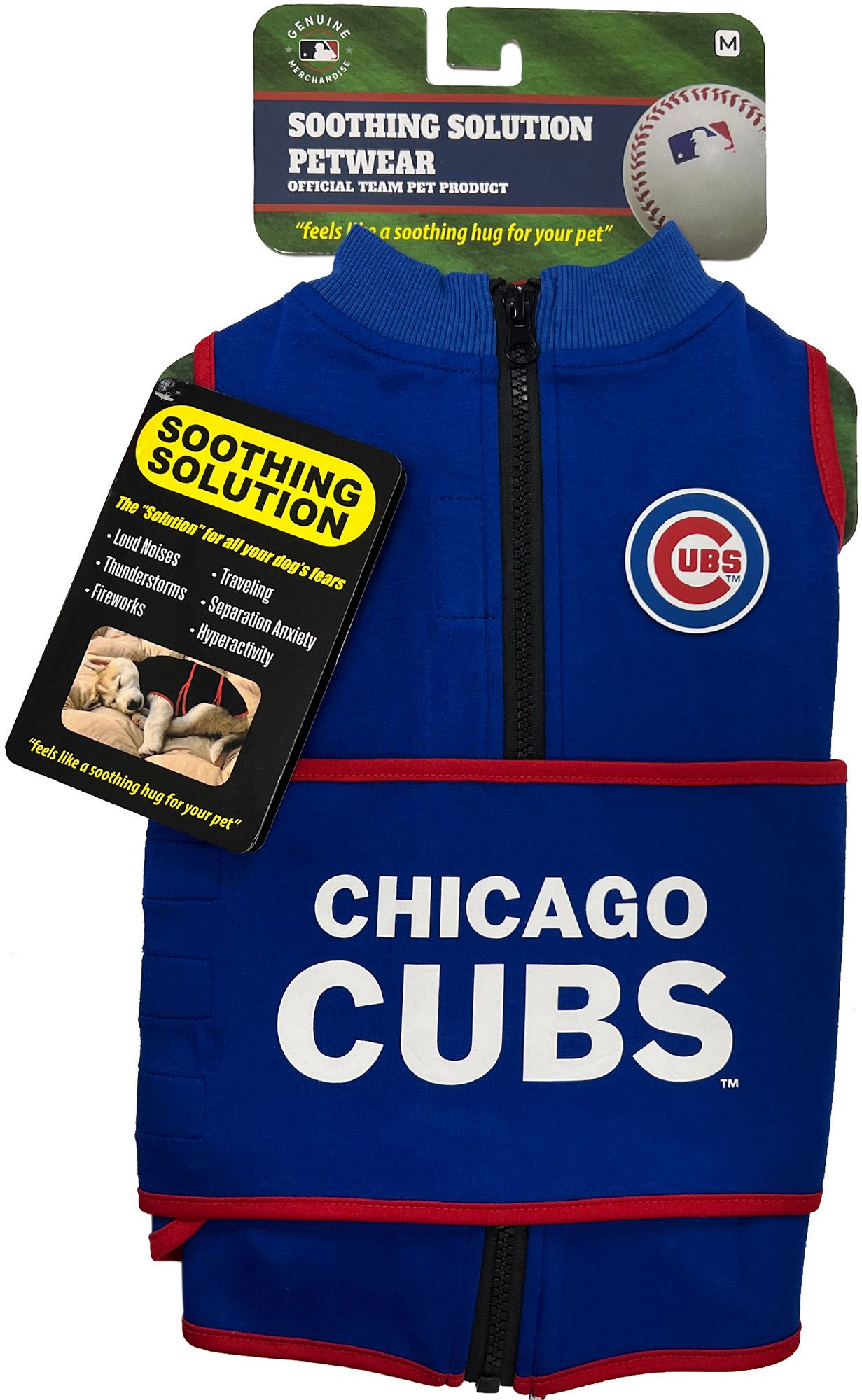 Pets First Chicago Cubs Soothing Solution Vest product image