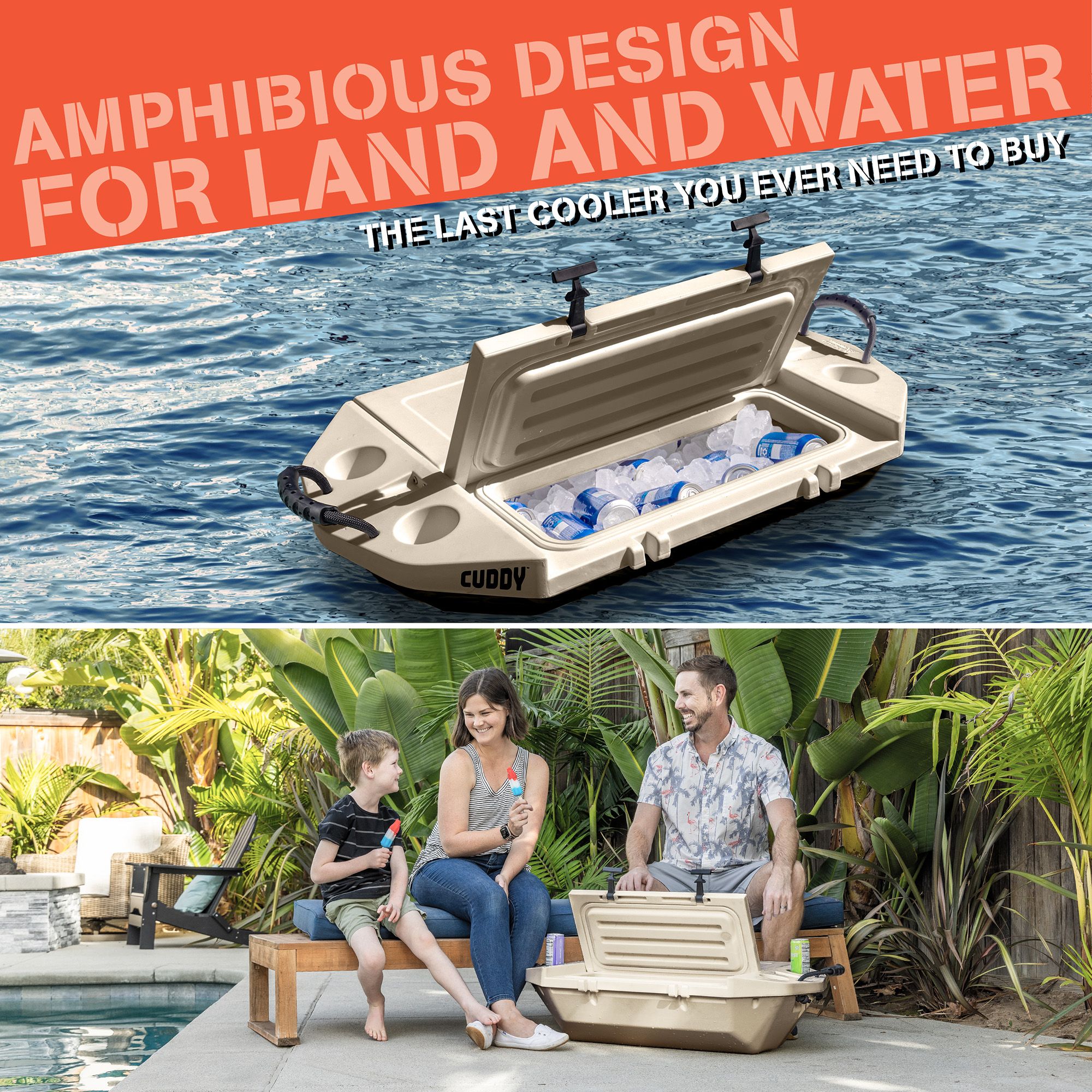 GoSports Cuddy 40 qt. Floating Cooler product image