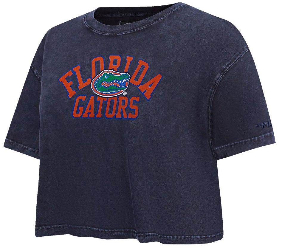 Pro Standard Women's Florida Gators Midnight Navy Boxy T-Shirt product image