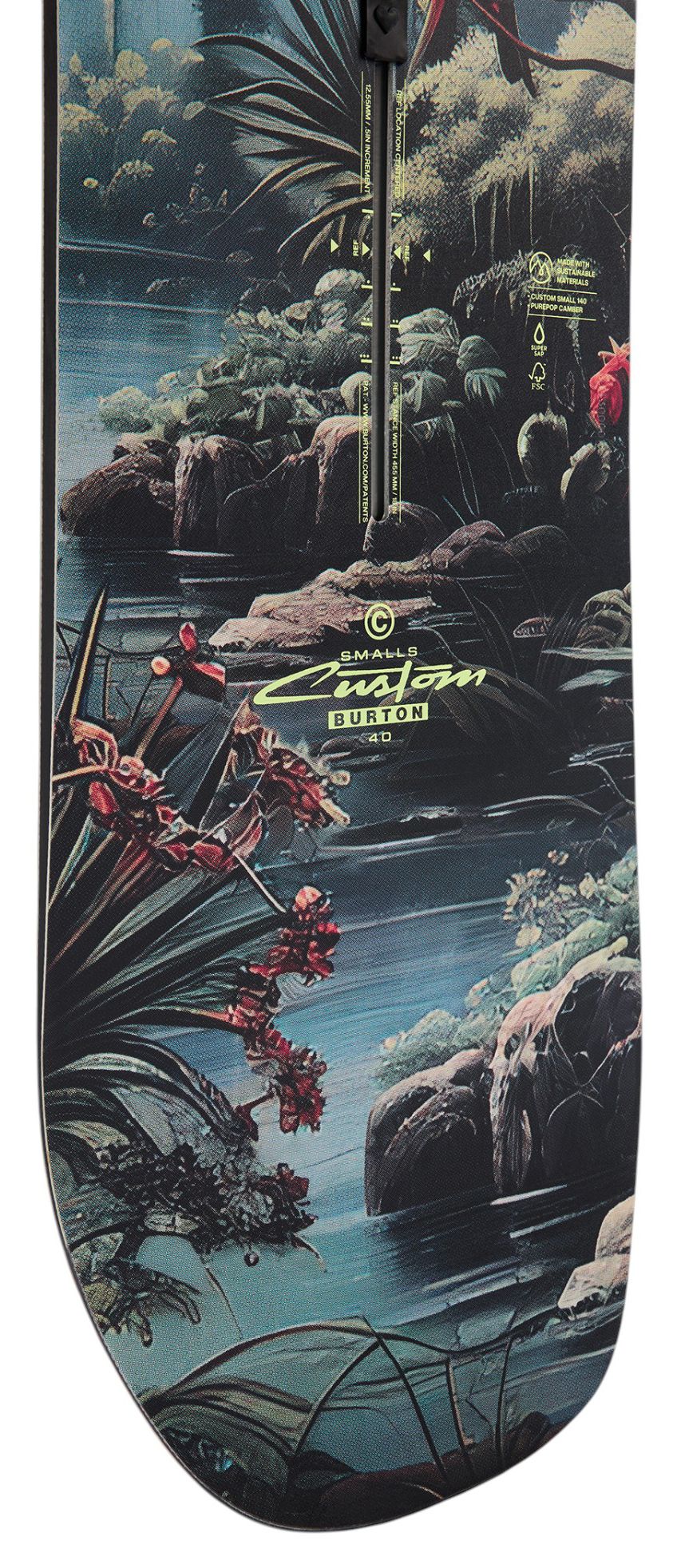 Burton Kids' Custom Smalls Camber Snowboard 2026 product image