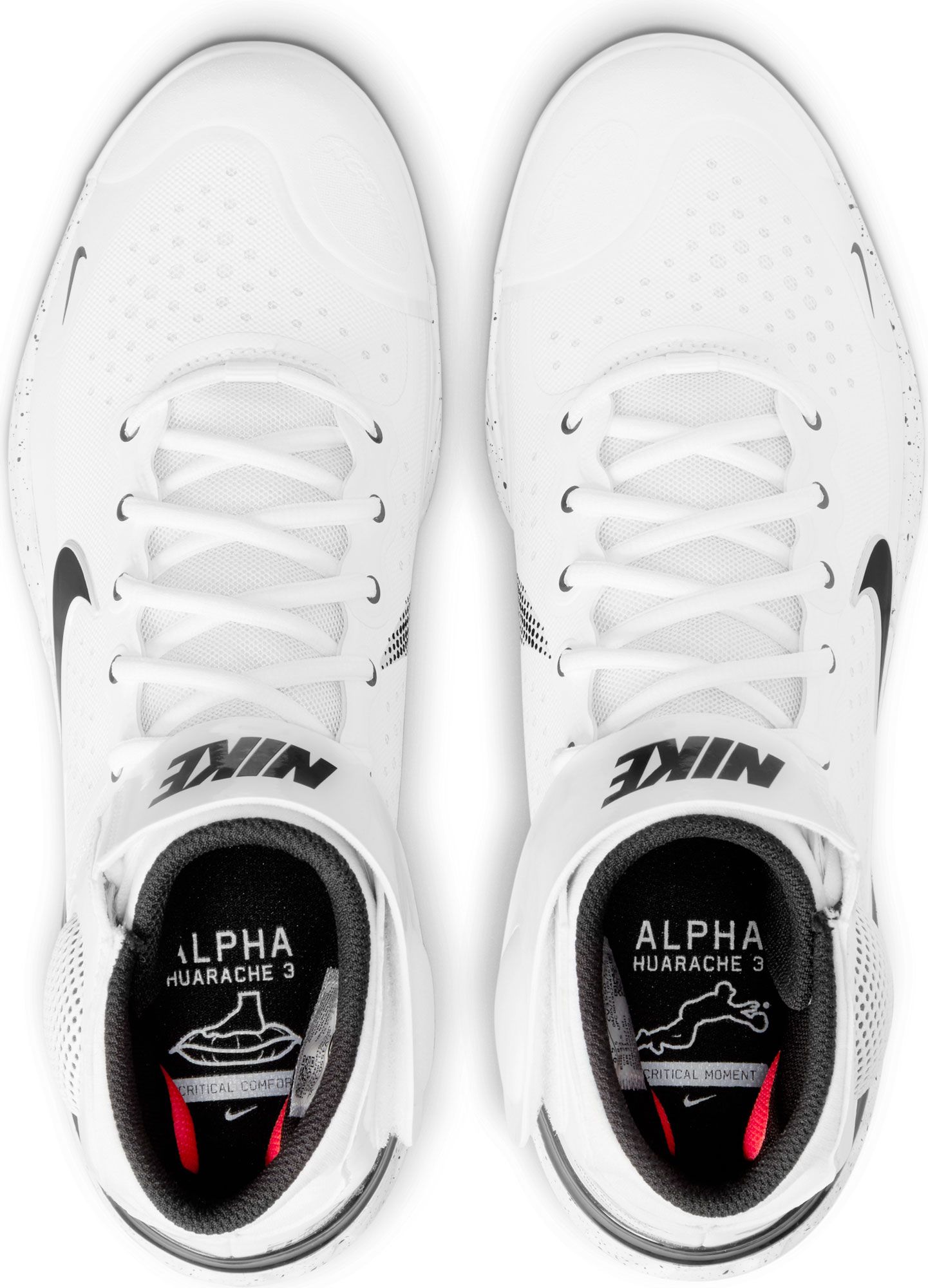 Nike Men's Alpha Huarache Elite 3 Mid Metal Baseball Cleats product image