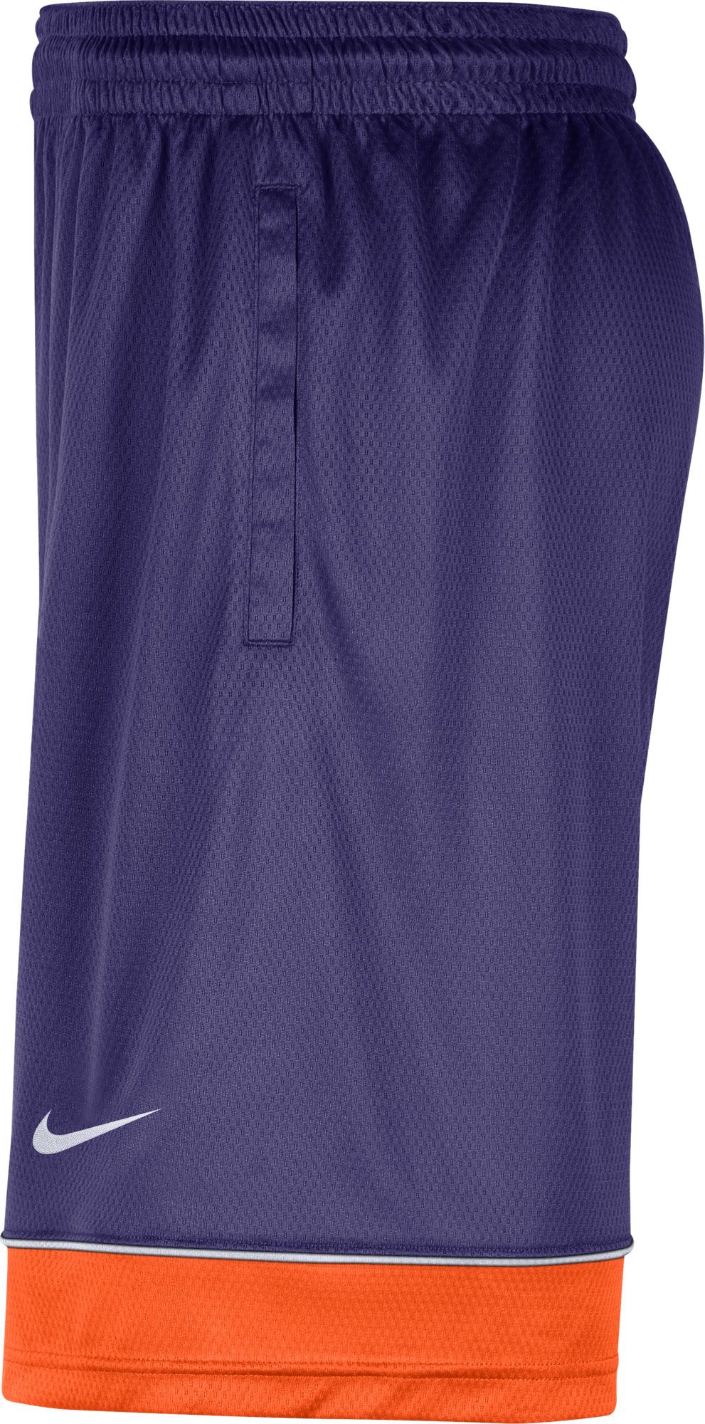 Nike Men's Clemson Tigers Regalia Dri-FIT Basketball Shorts product image