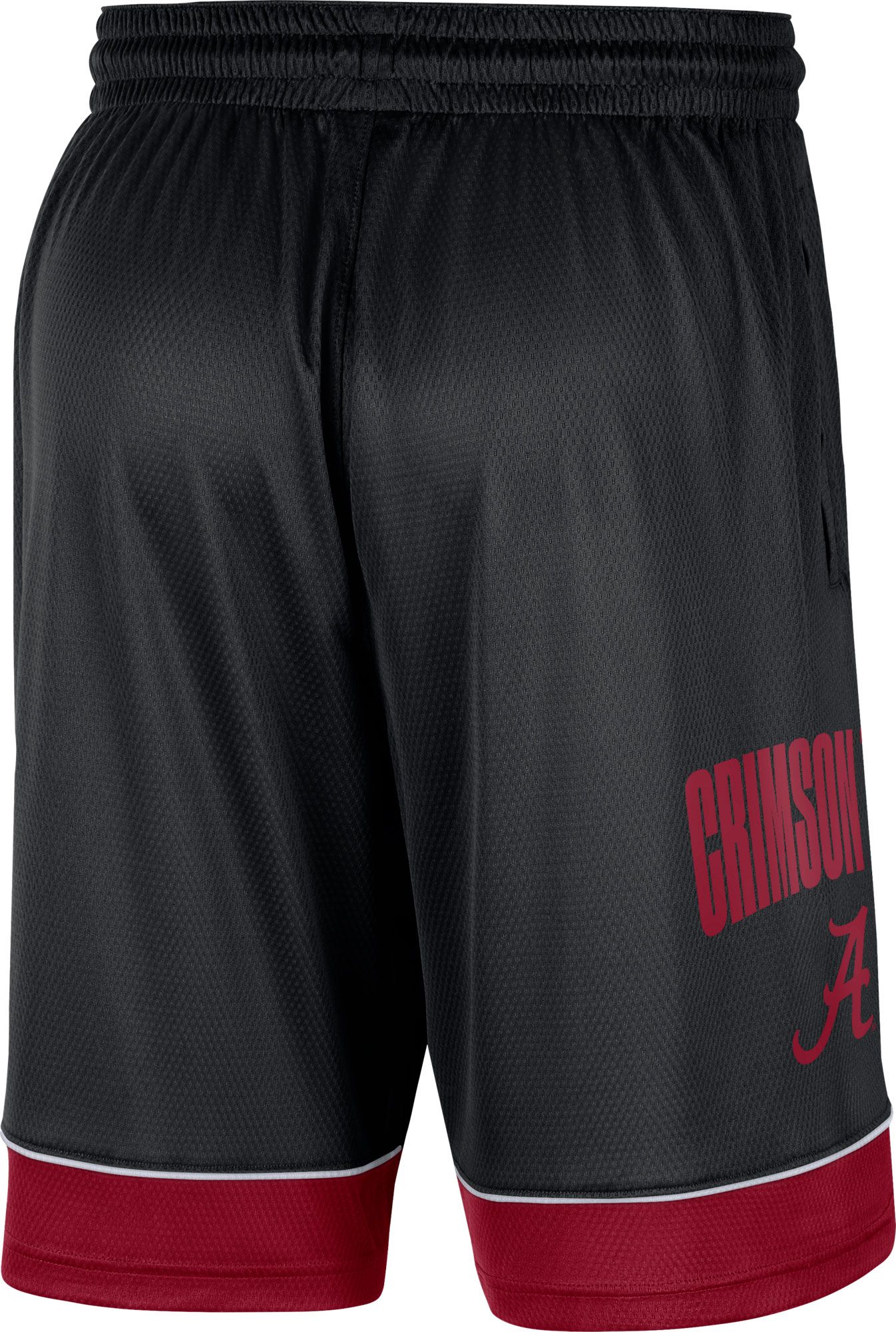 Nike Men's Alabama Crimson Tide Black Dri-FIT Basketball Shorts product image