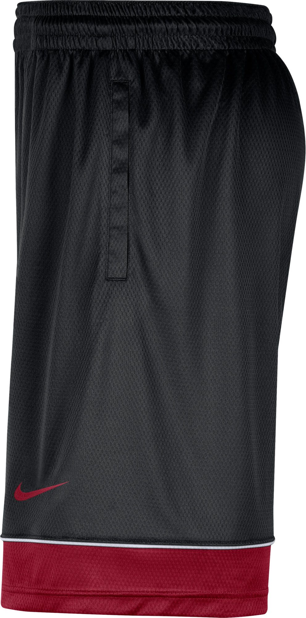 Nike Men's Alabama Crimson Tide Black Dri-FIT Basketball Shorts product image