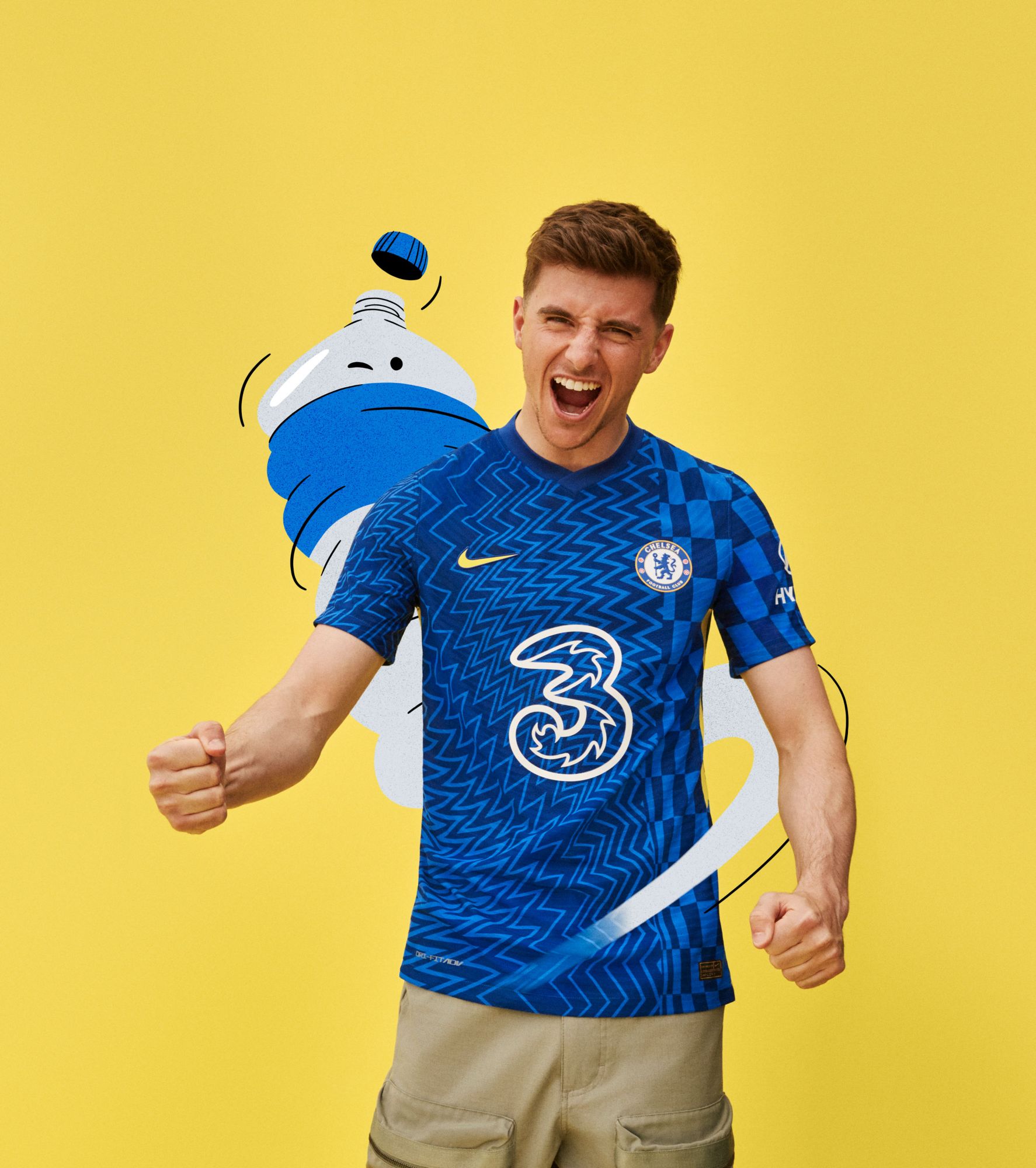 Nike Men's Chelsea FC '21 Breathe Stadium Home Replica Jersey product image