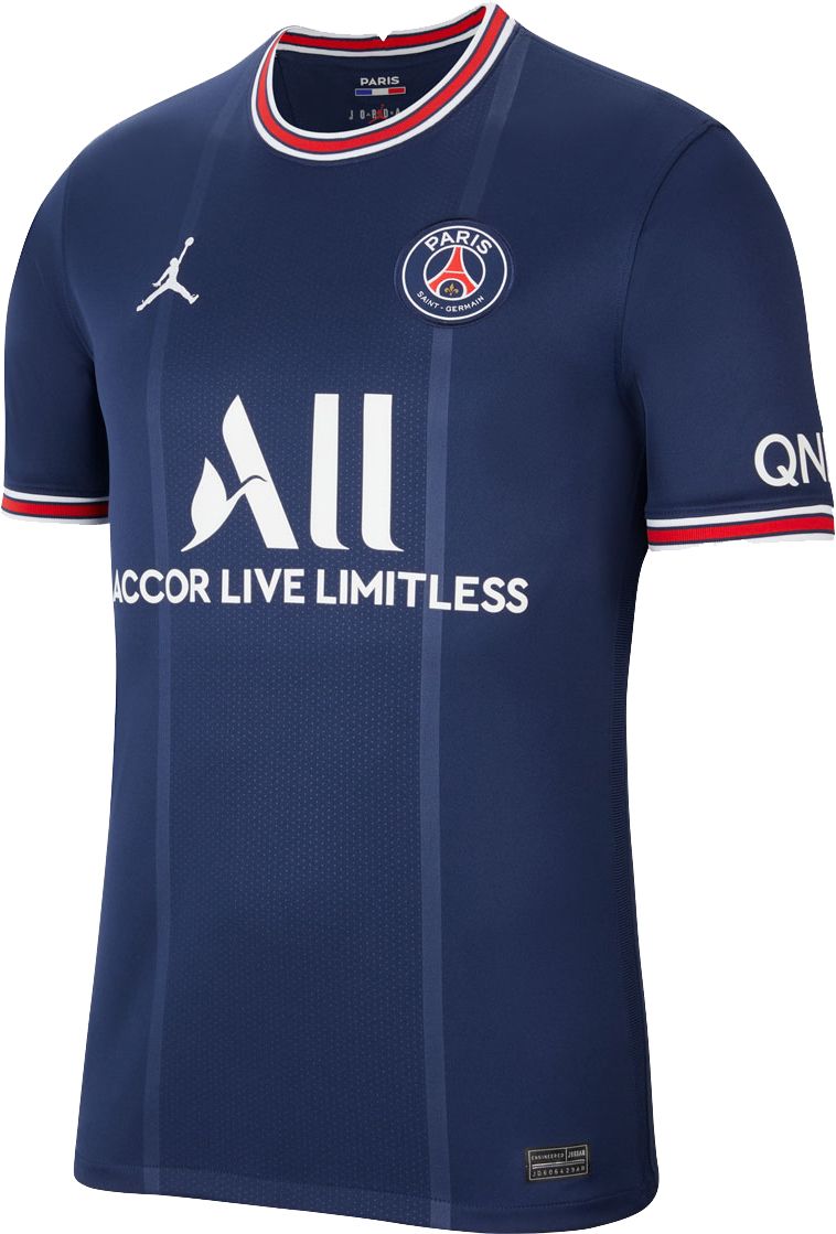 Jordan Paris Saint-Germain '21 Kylian Mbappé #7 Breathe Stadium Home Replica Jersey product image