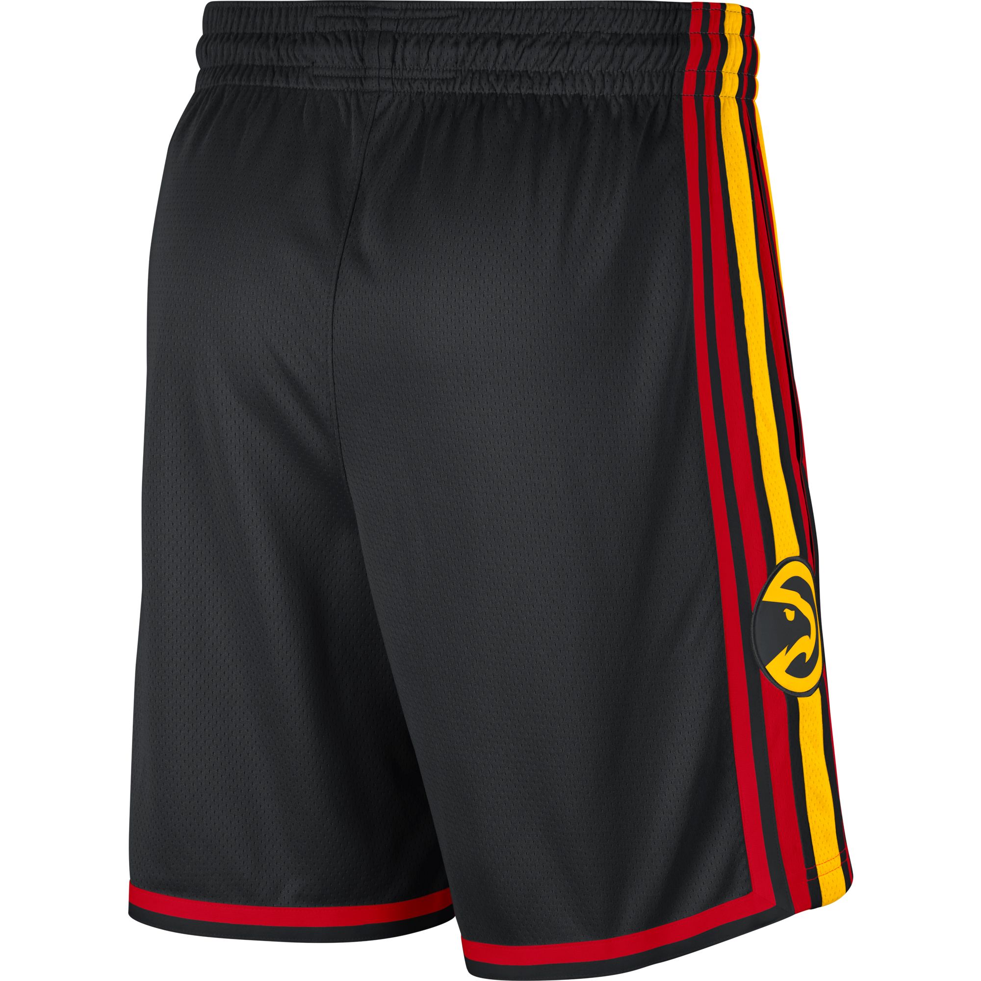 Jordan Men's Atlanta Hawks Dri-FIT Statement Swingman Black Shorts product image