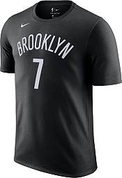 Nike Men's Brooklyn Nets Kevin Durant #7 Cotton Black T-Shirt product image
