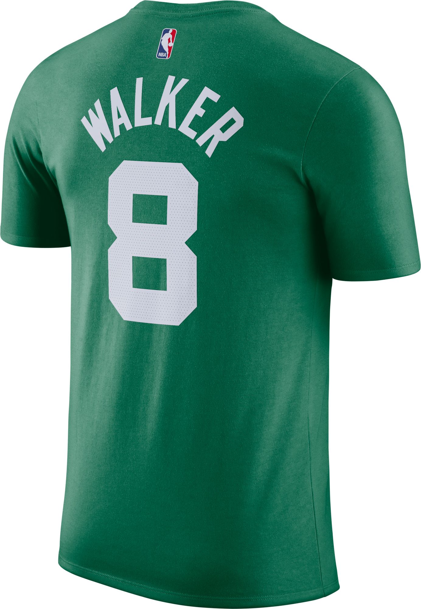 Nike Men's Boston Celtics Kemba Walker #8 Green Cotton T-Shirt product image