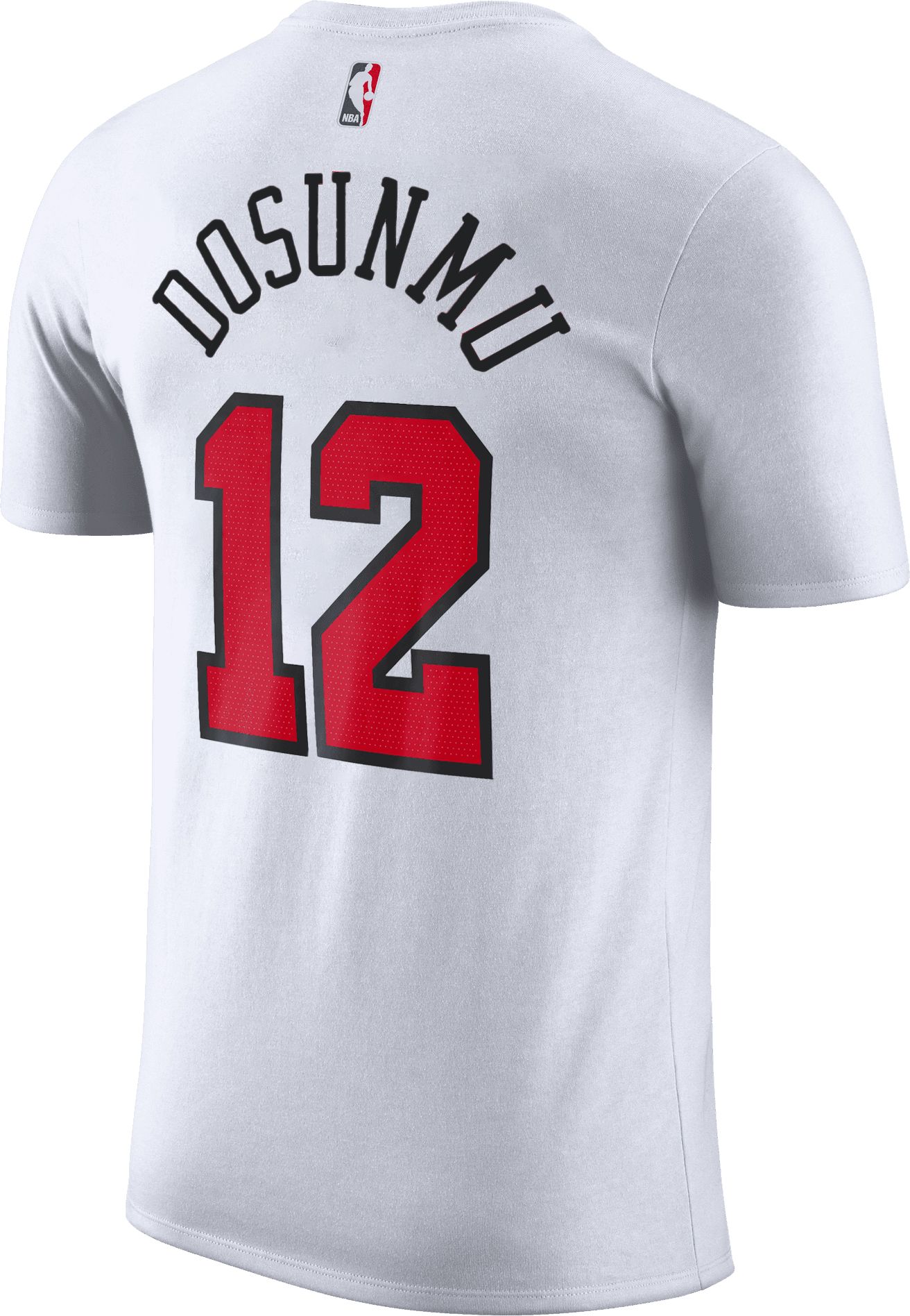 Nike Men's Chicago Bulls Ayo Dosunmu #12 White T-Shirt product image