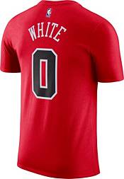 Nike Men's Chicago Bulls Coby White # 0 Red T-Shirt product image