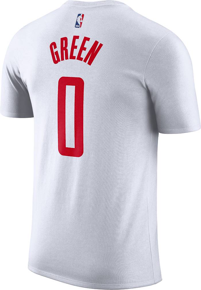 Nike Men's 2022-23 City Edition Houston Rockets Jalen Green #4 Navy Dri-Fit Swingman Jersey, XXL, Blue