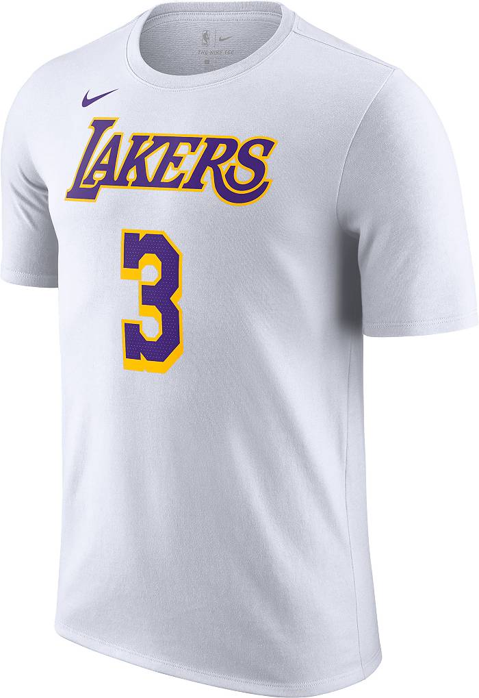 Nike Los Angeles Lakers Dri-FIT NBA Logo T-Shirt Yellow