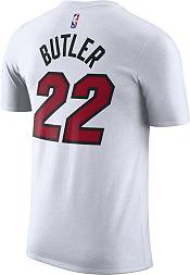 Nike Men's Miami Heat Jimmy Butler #22 White Cotton T-Shirt product image
