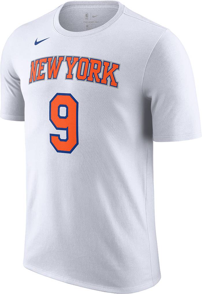 Nike Men's RJ Barrett Gray New York Knicks Icon Performance T-shirt
