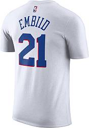 Joel Embiid Philadelphia 76ers Player-Issued #21 Cream City