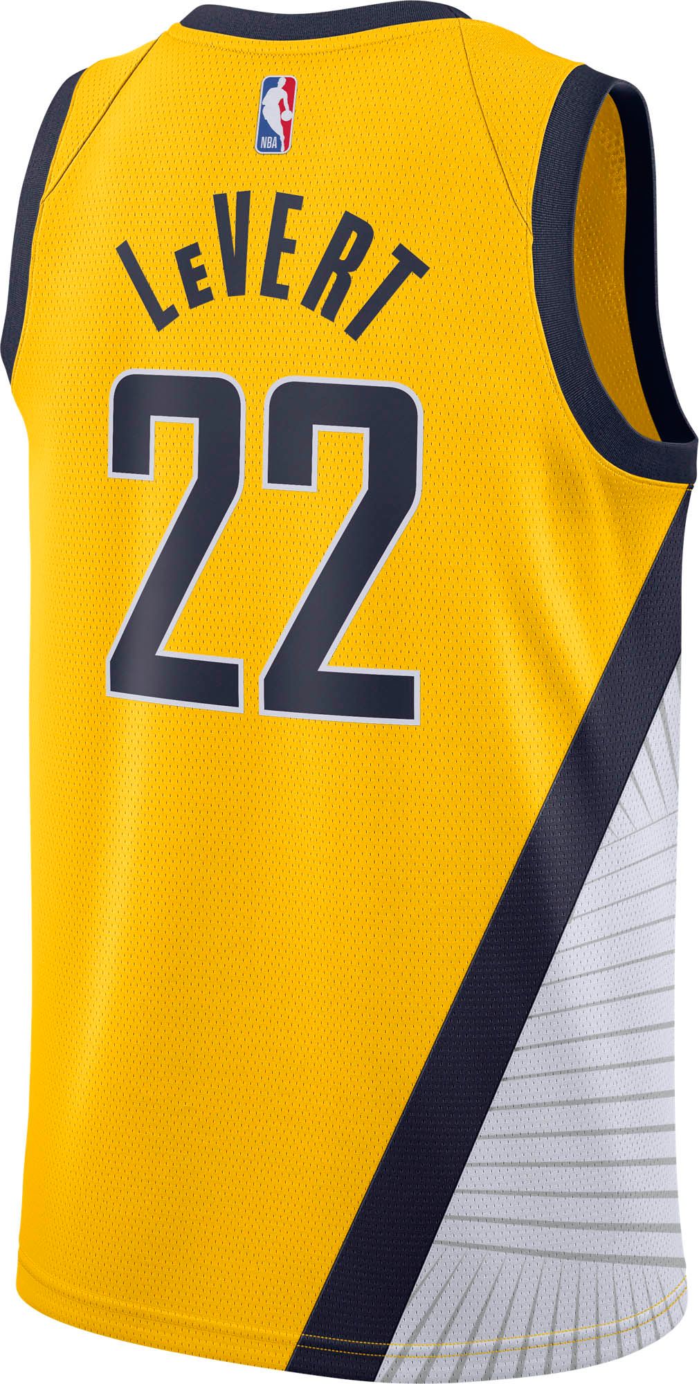 Jordan Adult Indiana Pacers Caris LeVert #22 Statement Jersey product image