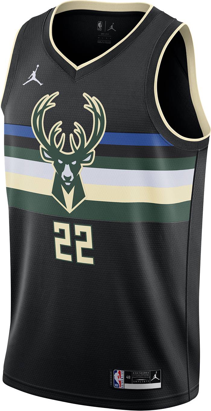 Jordan Giannis Antetokounmpo Milwaukee Bucks Statement Edition Swingman Jersey / 2x Large