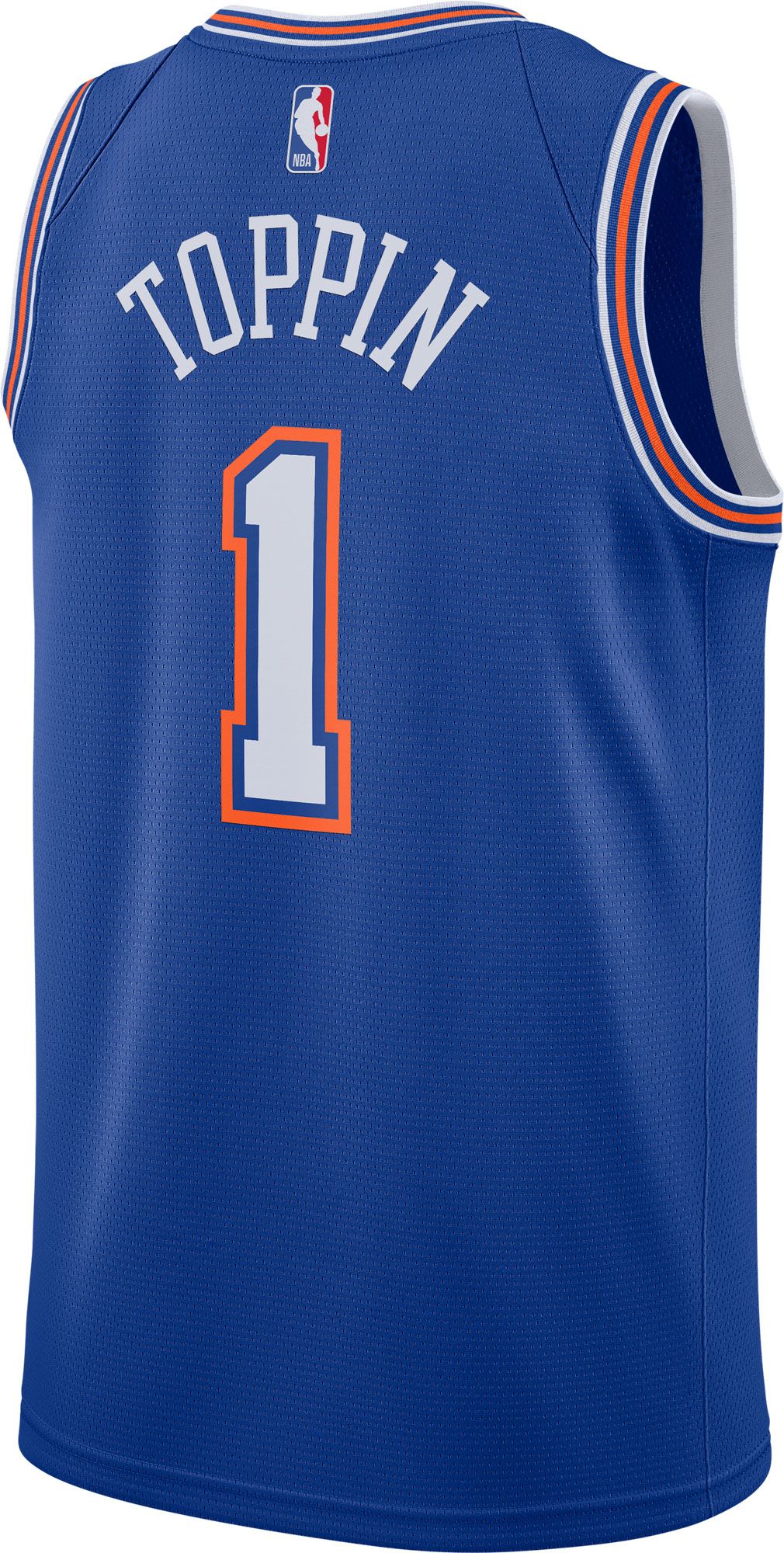 Jordan Adult New York Knicks Obi Toppin #1 Statement Jersey product image