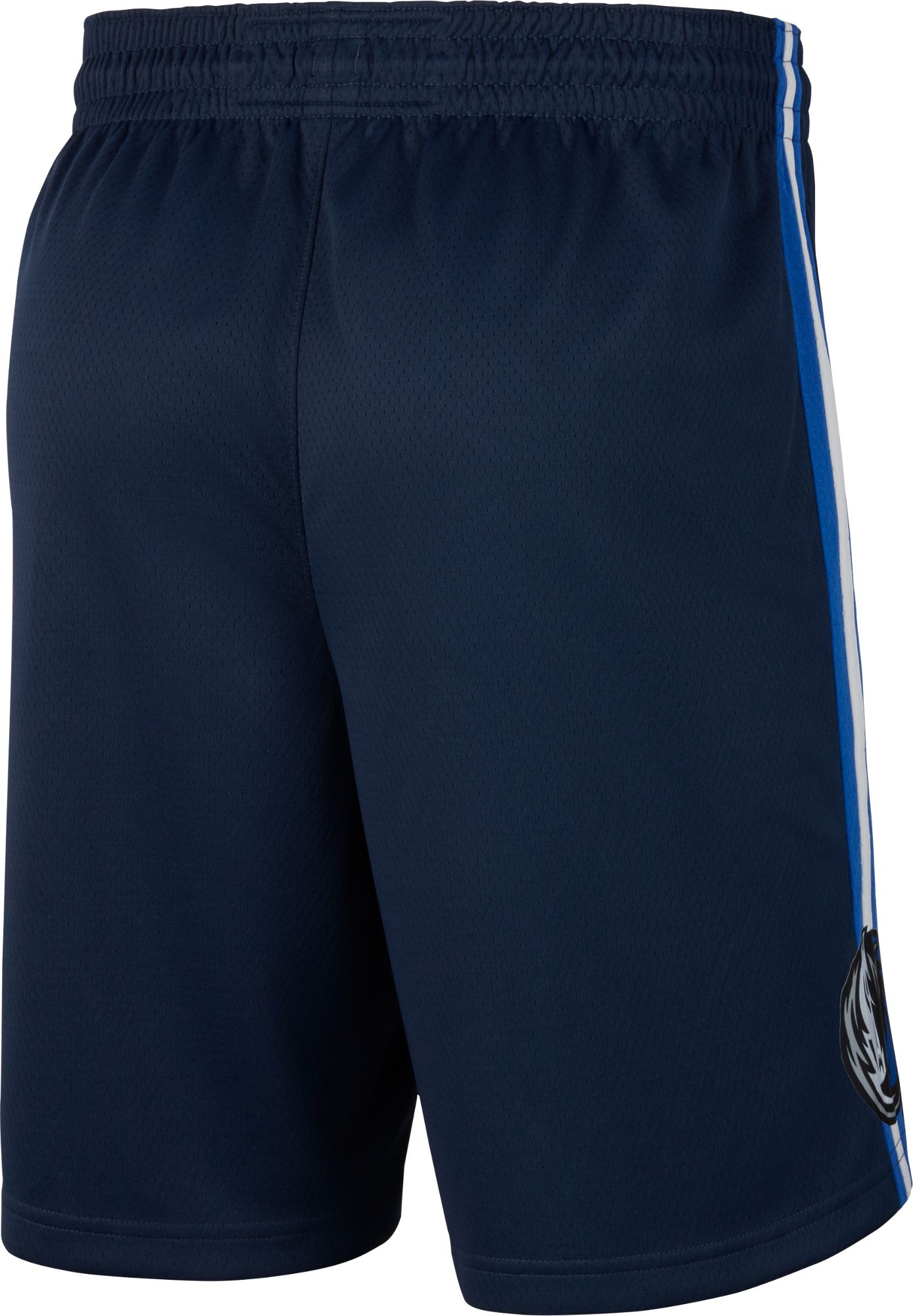 Jordan Men's Dallas Mavericks Navy Dri-FIT Statement Swingman Shorts product image