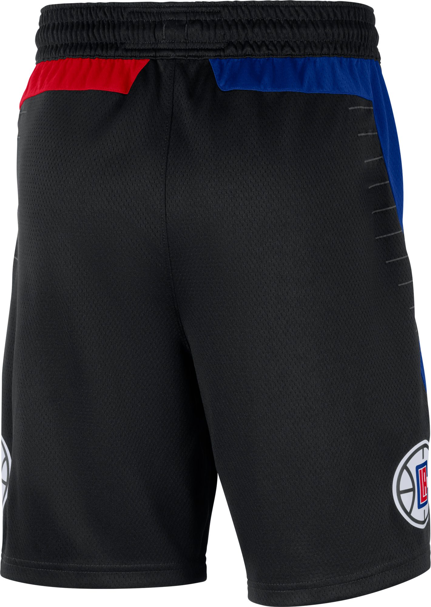Jordan Men's Los Angeles Clippers Dri-FIT Statement Swingman Black Shorts product image