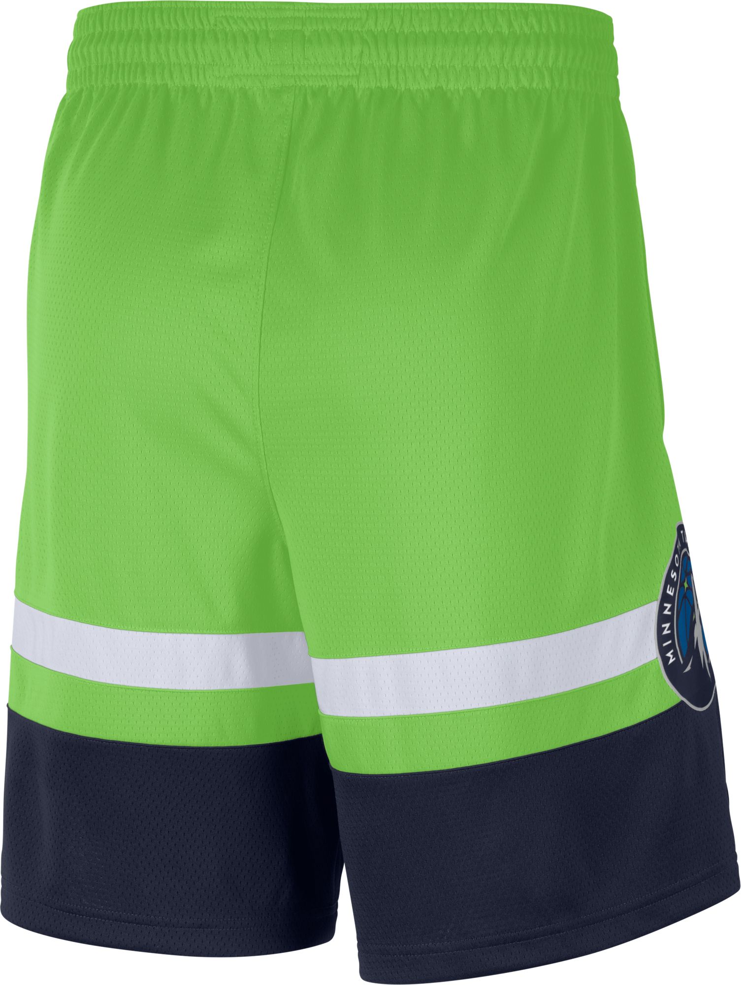 Jordan Men's Minnesota Timberwolves Green Dri-FIT Statement Swingman Shorts product image