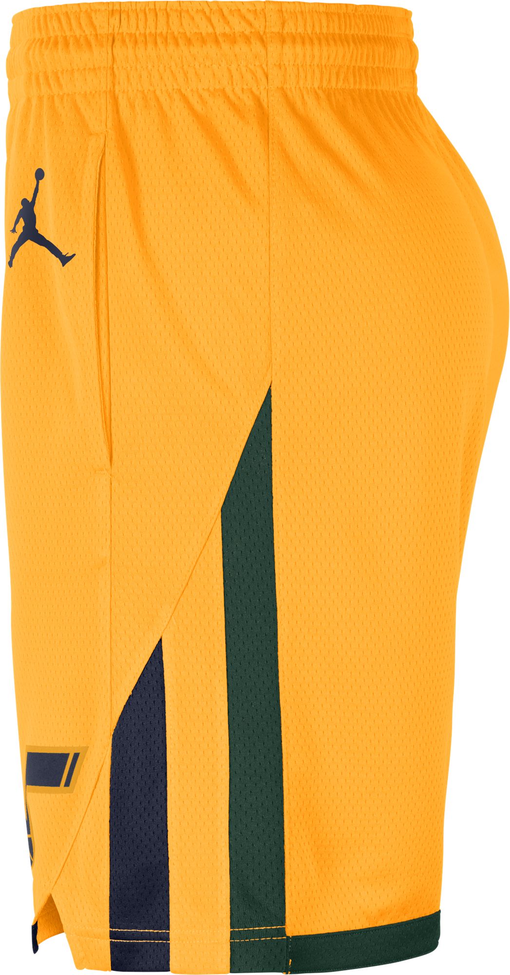 Jordan Men's Utah Jazz Dri-FIT Statement Swingman Black Shorts product image