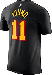 Jordan Men's Atlanta Hawks Trae Young #11 Statement Black T-Shirt product image