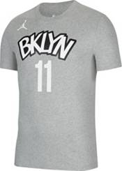 Jordan Men's Brooklyn Nets Kyrie Irving #11 Grey Statement T-Shirt product image
