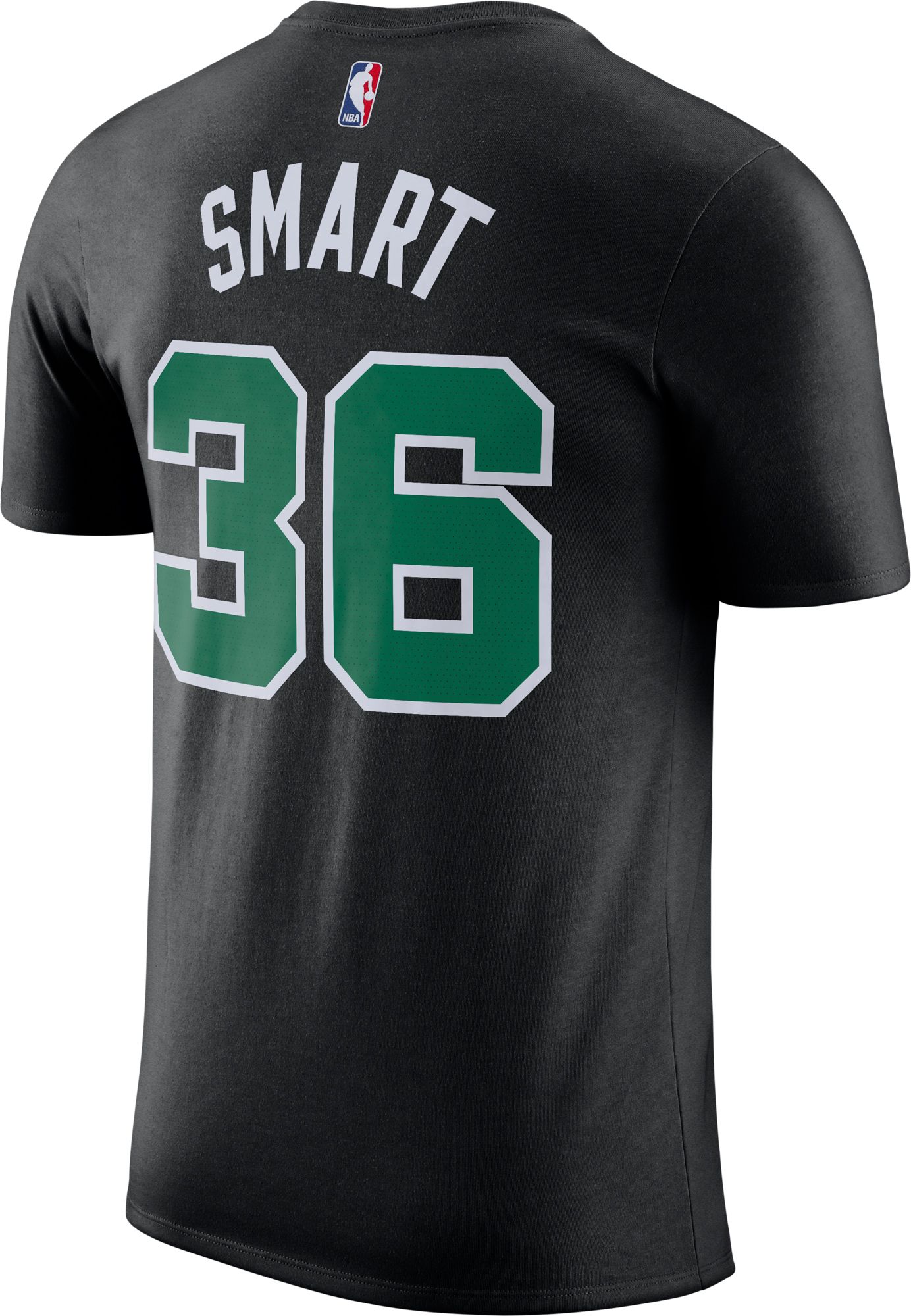 Jordan Men's Boston Celtics Marcus Smart #36 Black Player T-Shirt product image