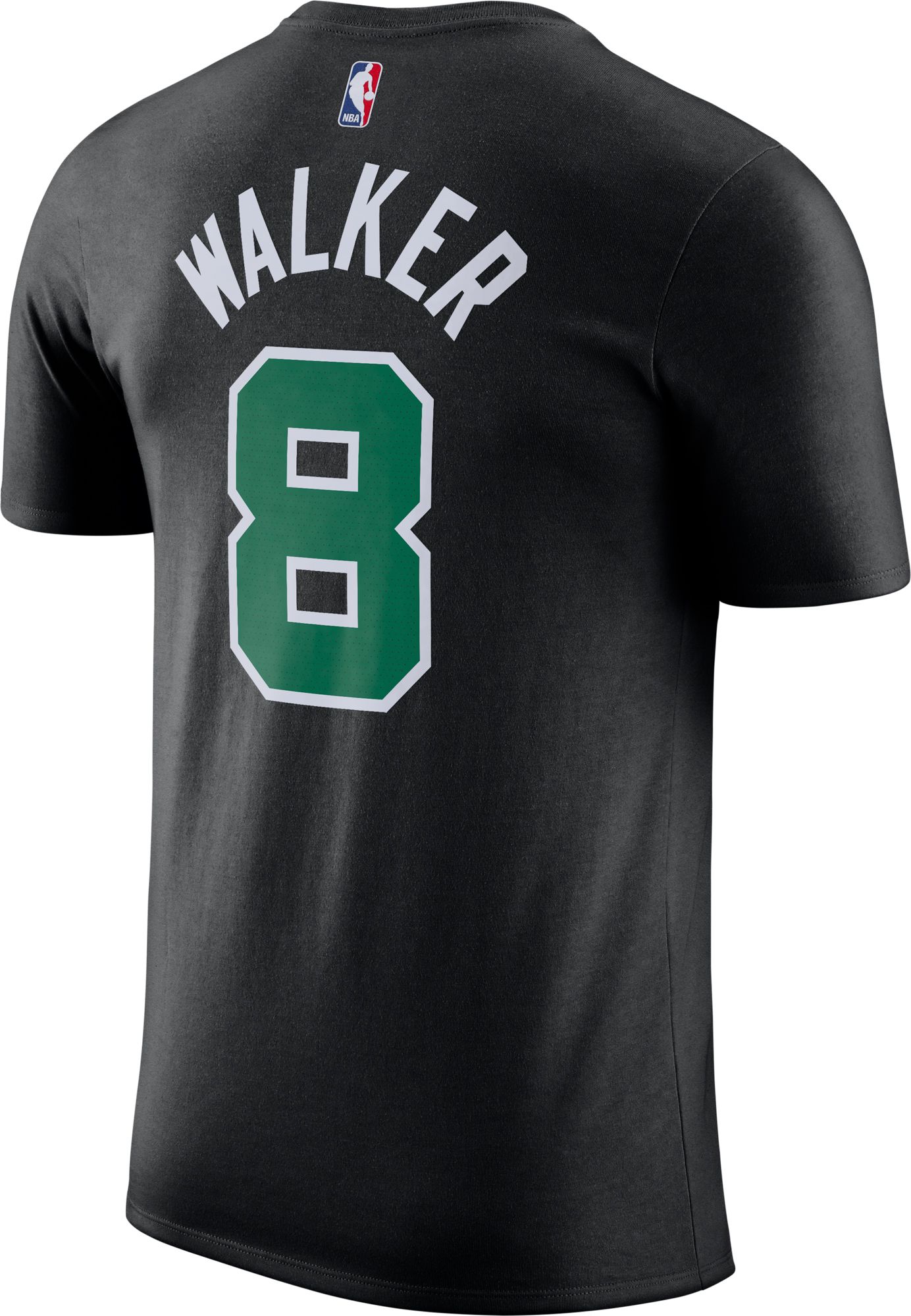 Jordan Men's Boston Celtics Kemba Walker #8 Statement Black T-Shirt product image