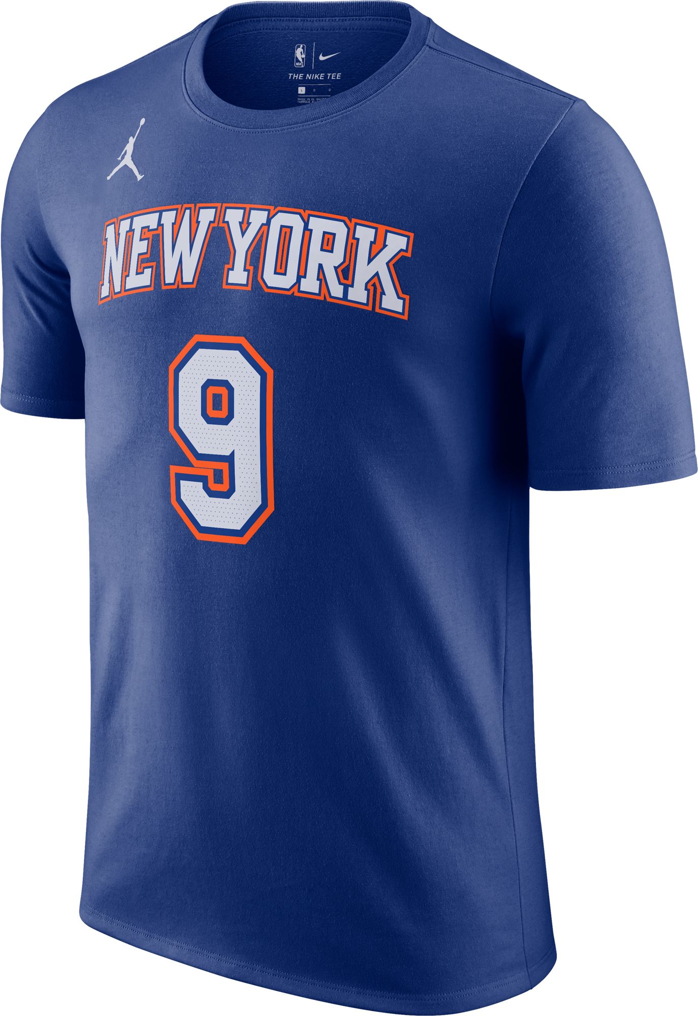 Jordan Men's New York Knicks RJ Barrett #9 Blue Statement T-Shirt product image