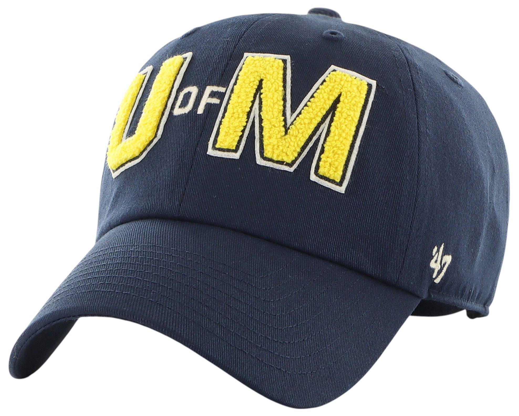 47 Women's Michigan Wolverines Navy Zoey Clean Up Adjustable Hat product image