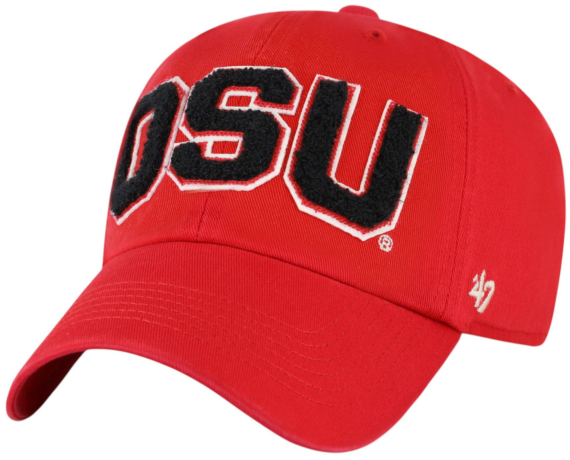 '47 Women's Ohio State Buckeyes Red Zoey Clean Up Adjustable Hat product image