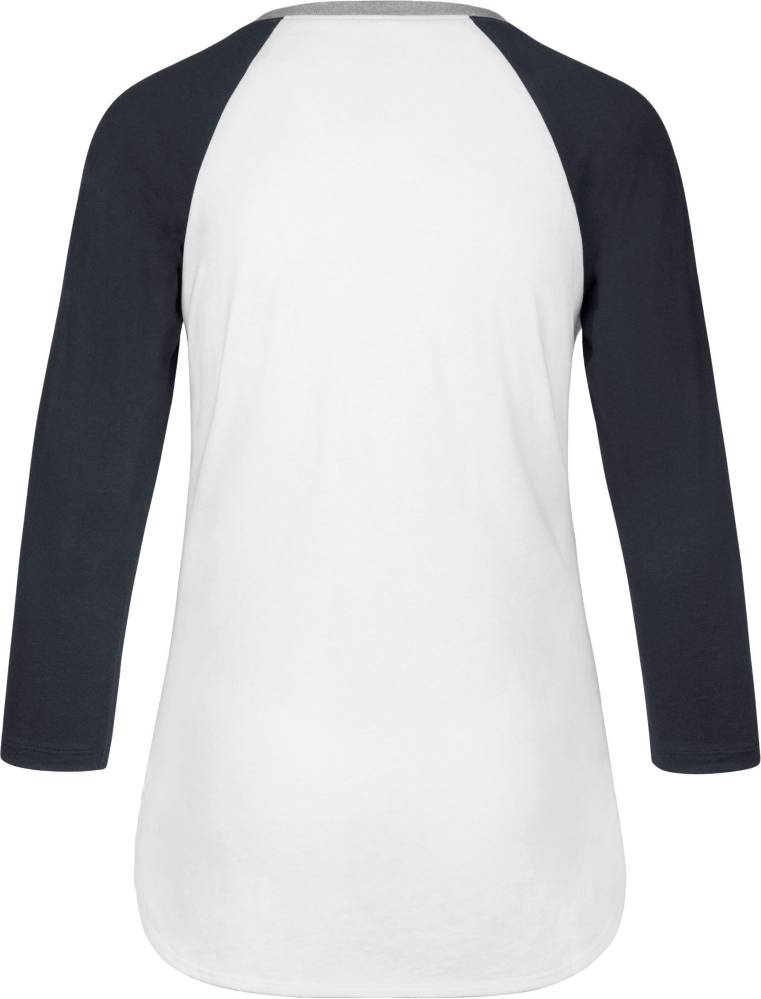 ‘47 Women's Penn State Nittany Lions White Long Sleeve Raglan T-Shirt product image