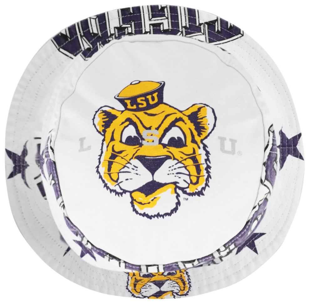 '47 Women's LSU Tigers White Energize Bucket Hat product image