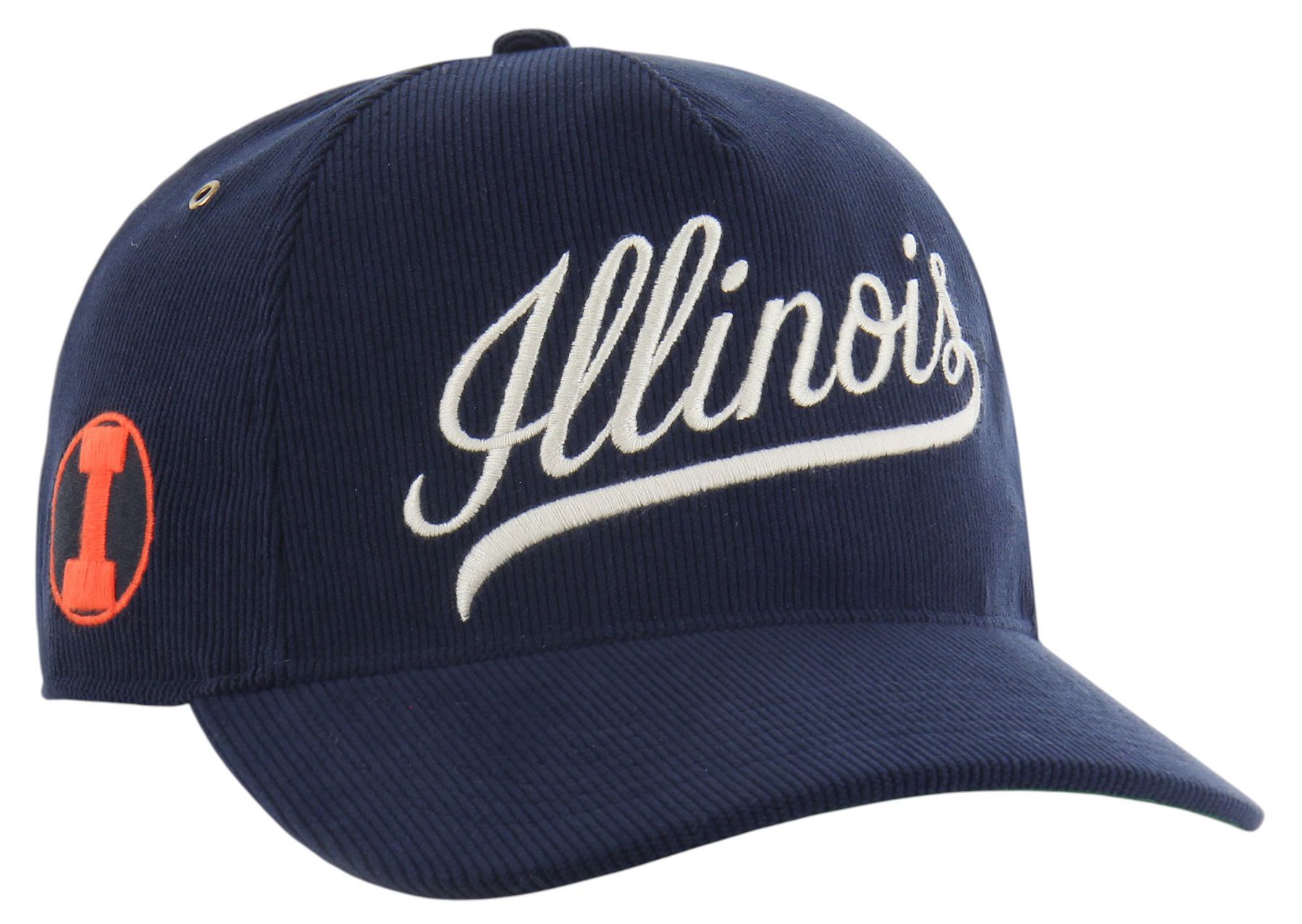 '47 Adult Illinois Fighting Illini Navy Golden Age Cord Hitch Adjustable Hat product image